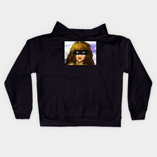 Madeline (girl portrait) Kids Hoodie